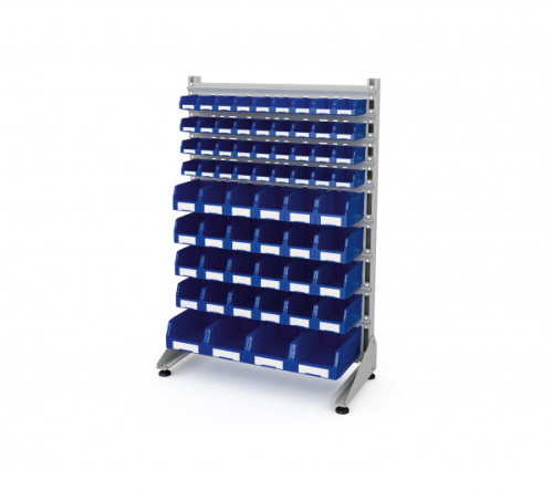 ER-00024074 Стеллаж для пластиковых лотков SORTEX односторонний 1500x1000x450.05