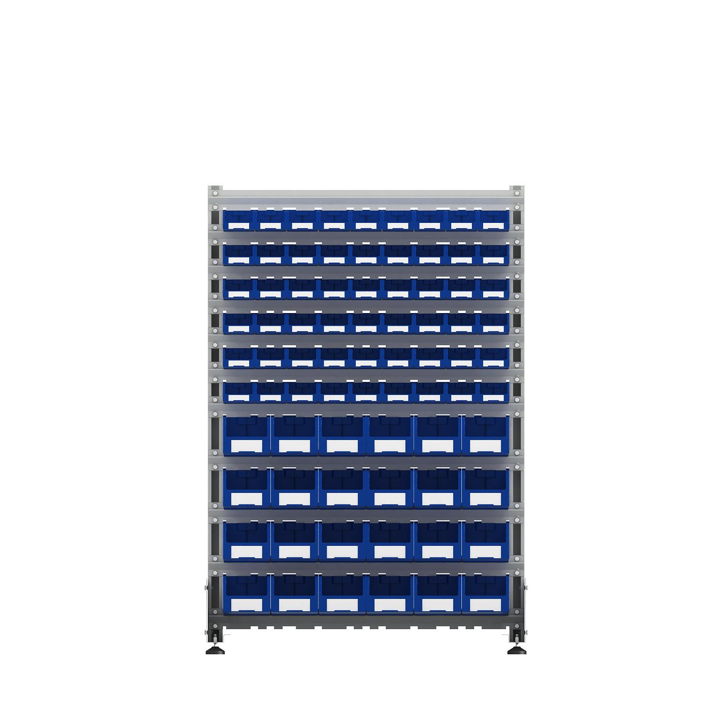 ER-00023965 Стеллаж для пластиковых лотков SORTEX двухсторонний 1500x1000x800.04