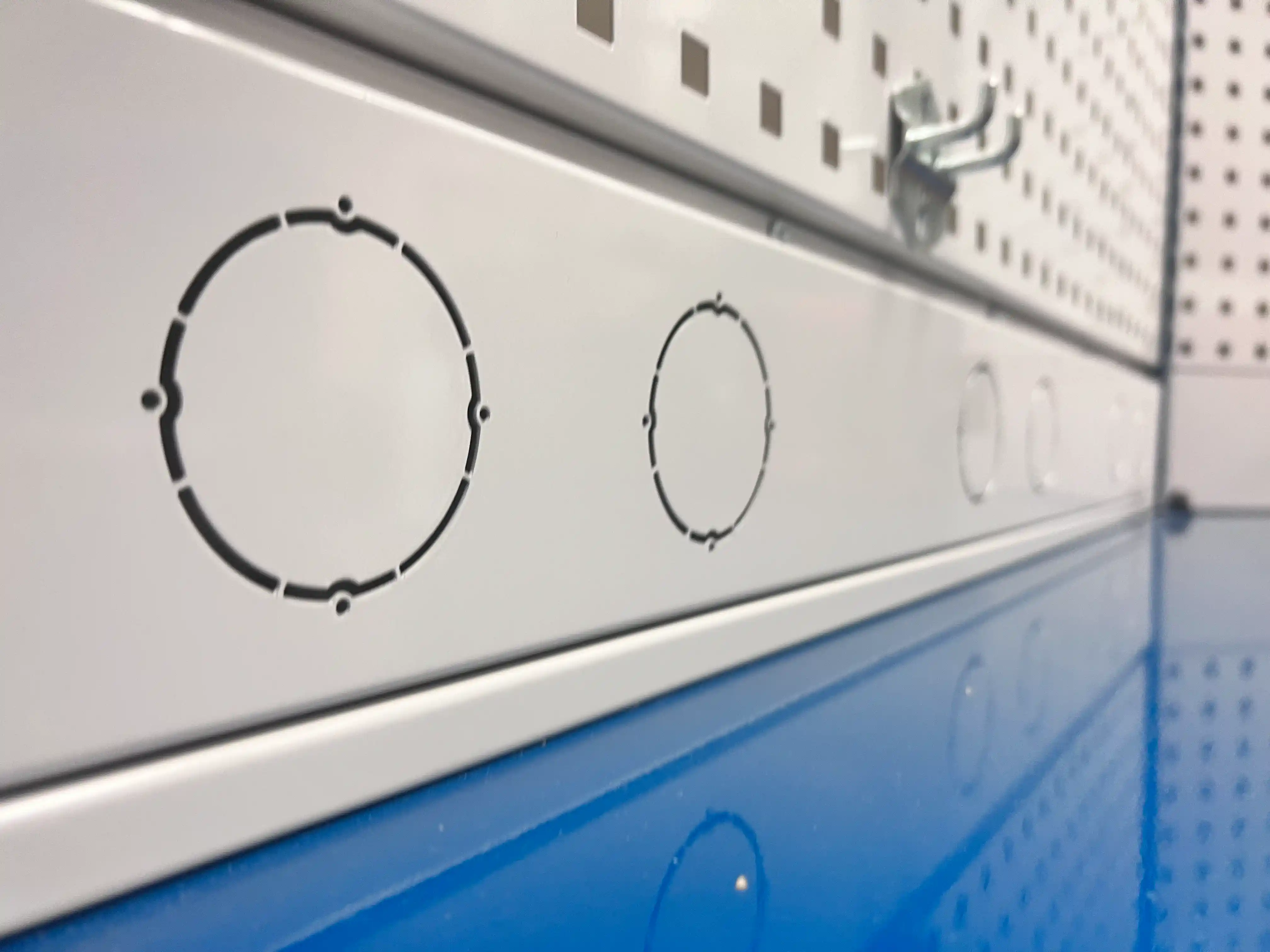 CTR 1602.L26.5-1 Верстак слесарный 1670x1593x743 мм