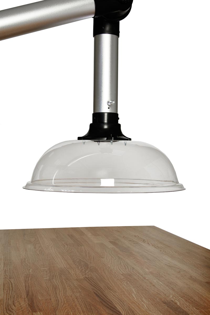 Комплект дымоуловителя ВАРП ВП25 с хим. фильтром, с шарнирным дымоприемником 63мм с крепл. к столу