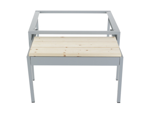 Подставка с выдвижной скамьей LS-21-60 ВСК 360x600x770 мм