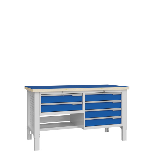 CTR 1632.L14.5 Верстак слесарный 1055x1593x743 мм